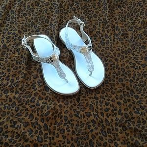 Michael Kors Cream Sandals